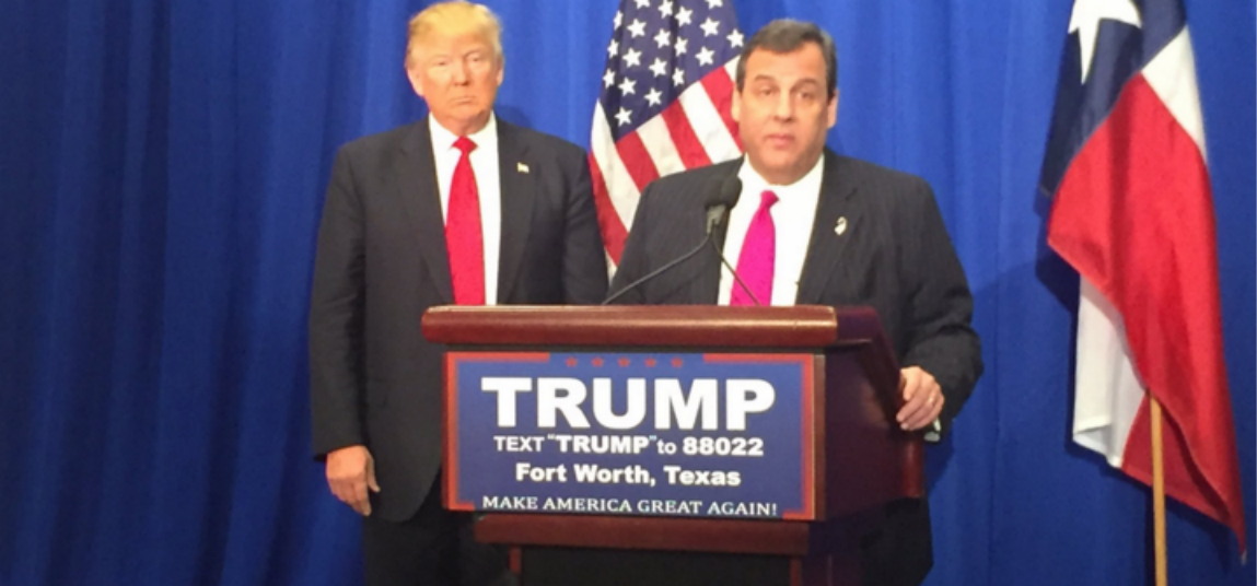 Chris Christie endorses Donald Trump for president