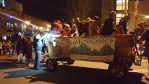 LoHi merchants hosted Clydesdale hayrides  at the Holiday Lights